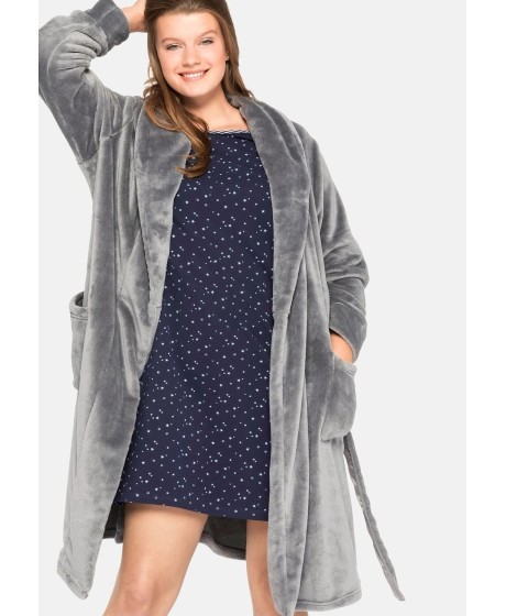 Šiltas ir švelnus Sheego chalatas