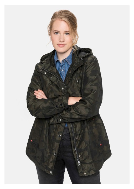 Atspari vandeliui Sheego striukė su gobtuvu Sheego - 1