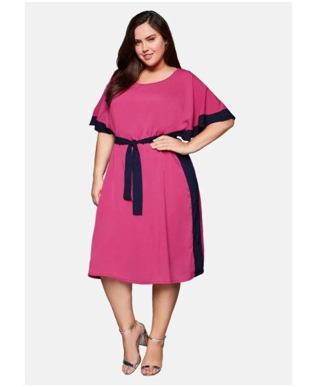 Ryški Sheego šifono suknelė