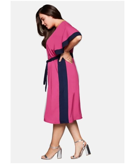 Ryški Sheego šifono suknelė