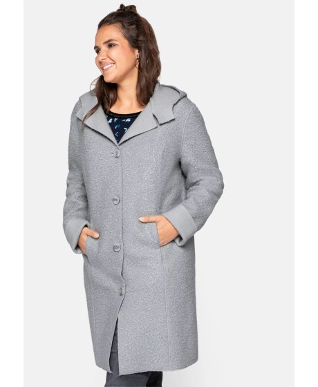 Garbanoto bouclé Sheego paltas be pamušalo Sheego - 1