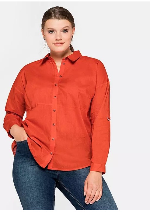 Ryški Sheego medvilnės palaidinė