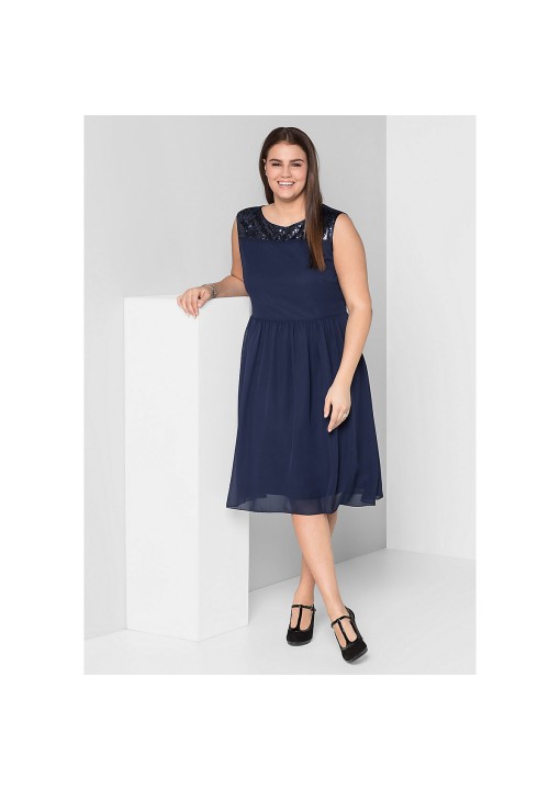 Sheego šifono suknelė