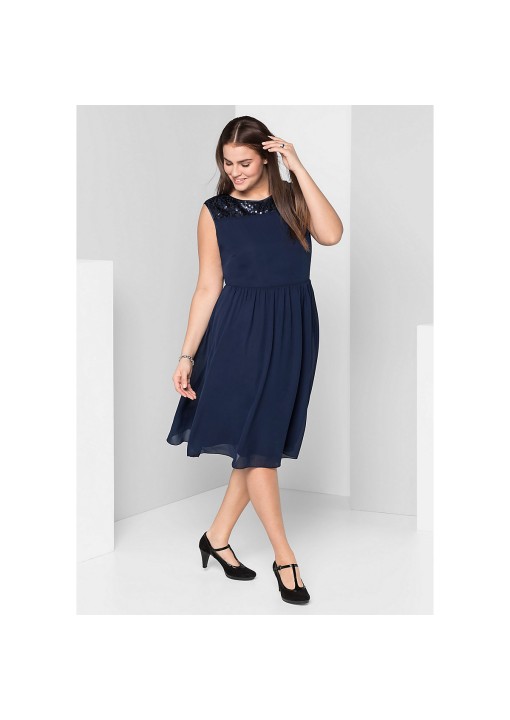 Sheego šifono suknelė