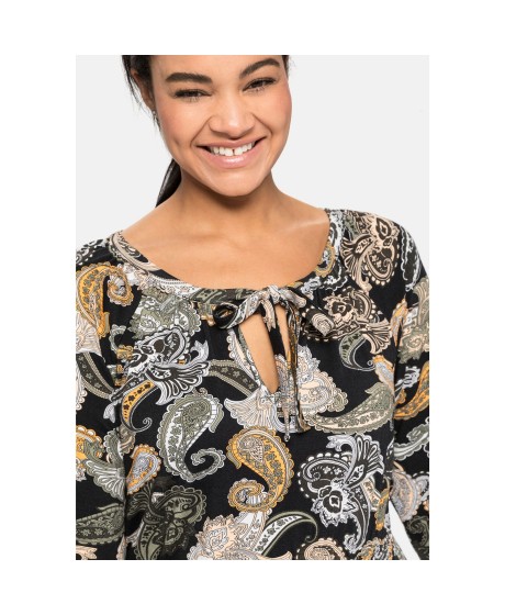 Sheego midi ilgio trikotažo suknelė