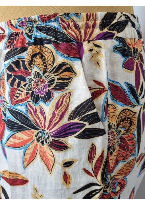 Lininės MONA kelnės