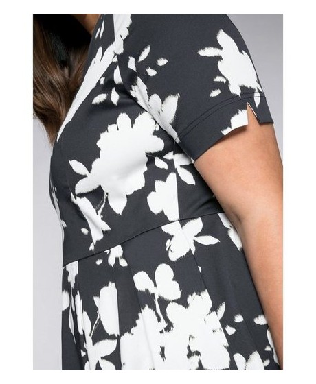 Sheego medvilnės suknelė su kūną formuojančiu apatiniu A Sheego - 3