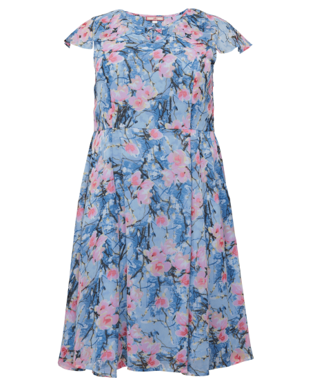 Gėlėta Joe Browns šifono suknelė Sheego - 6