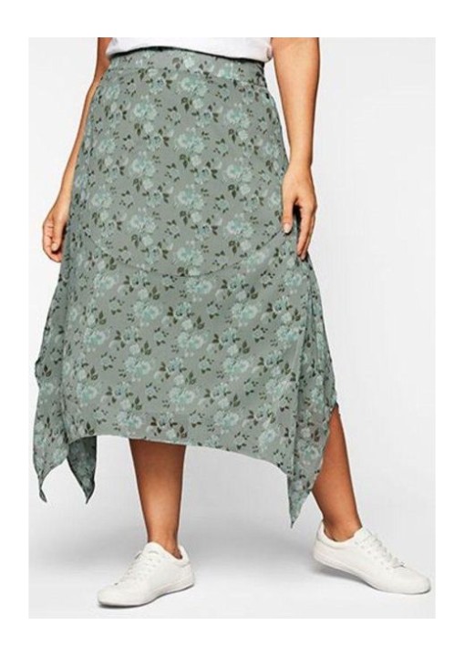 Sheego šifono sijonas asimetriniais kraštais Sheego - 1