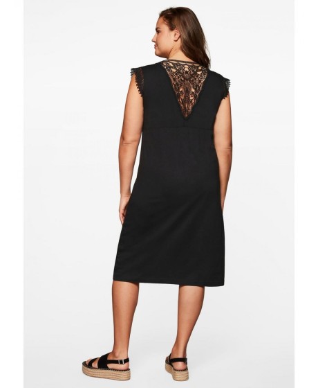 Sheego džersio suknelė su nėrinių intarpais Sheego - 3