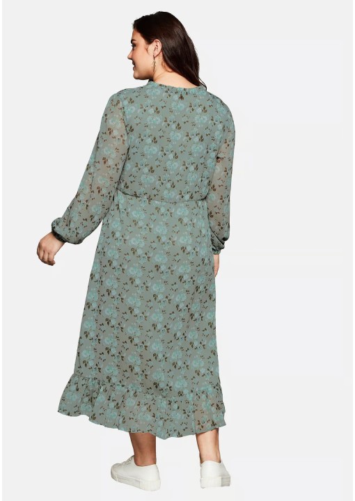 Sheego šifono suknelė su pamušalu