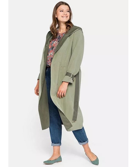 Sheego lietpaltis su gobtuvu