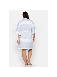 Susiaučiamas kimono stiliaus Sheego chalatas Sheego - 4