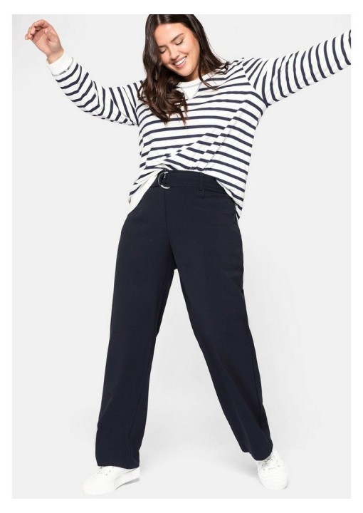 Tiesaus kirpimo Sheego kelnės plačiu juosmeniu Sheego - 1