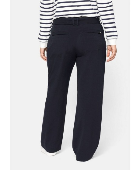 Tiesaus kirpimo Sheego kelnės plačiu juosmeniu