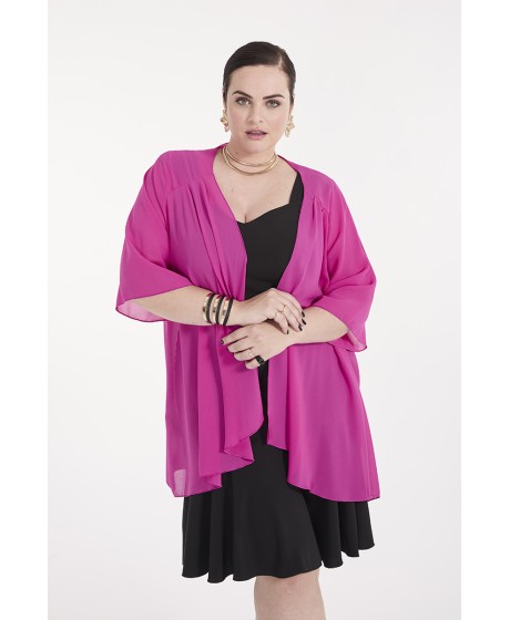 SPG WOMAN šifono švarkas - užmestukas