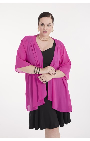 SPG WOMAN šifono švarkas - užmestukas