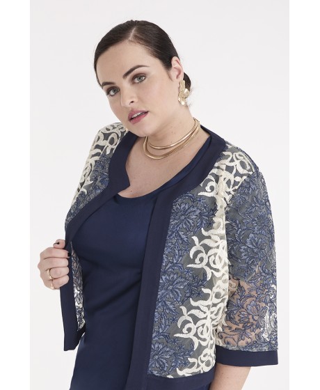 SPG WOMAN siuvinėto tiulio švarkelis SPG WOMAN - 1