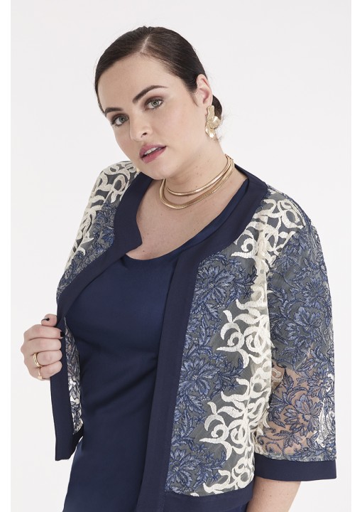 SPG WOMAN siuvinėto tiulio švarkelis SPG WOMAN - 1