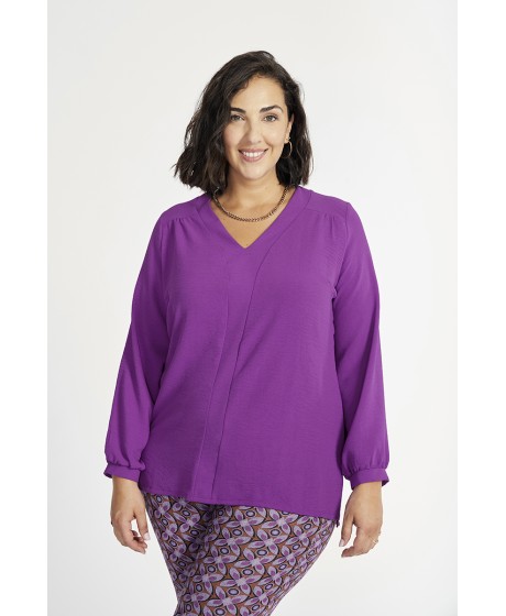 SPG WOMAN vienspalvė palaidinė ilgomis rankovėmis SPG WOMAN - 1