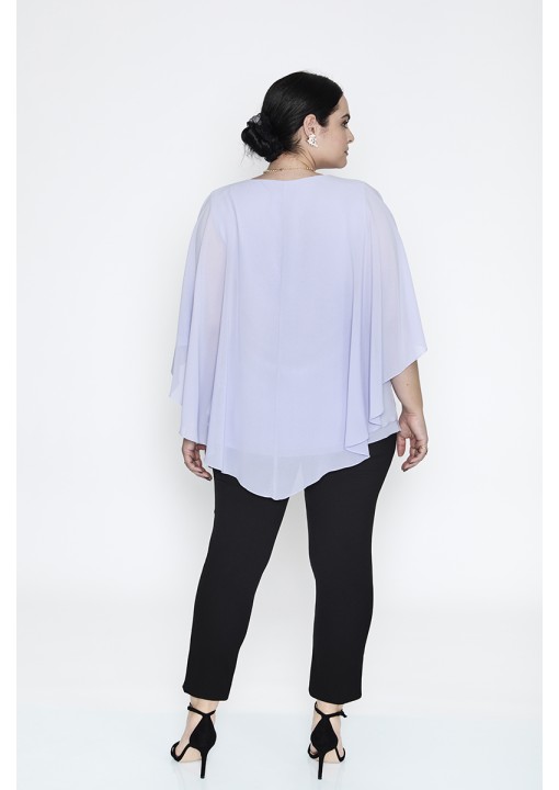 Sluoksniuota SPG WOMAN šifono palaidinė