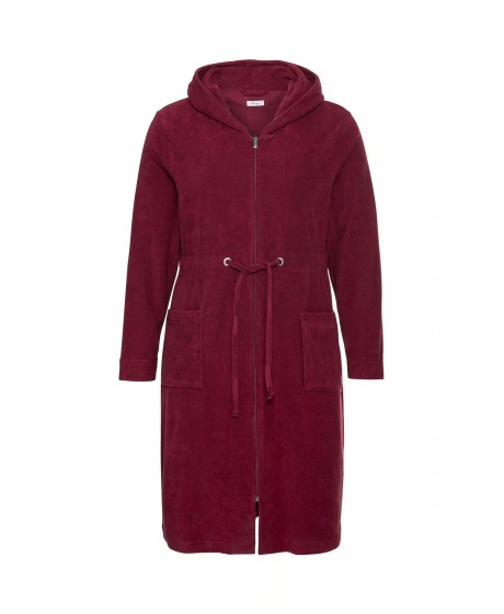 Sheego kilpinis chalatas su gobtuvu