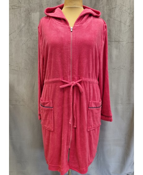 Sheego kilpinis chalatas su gobtuvu