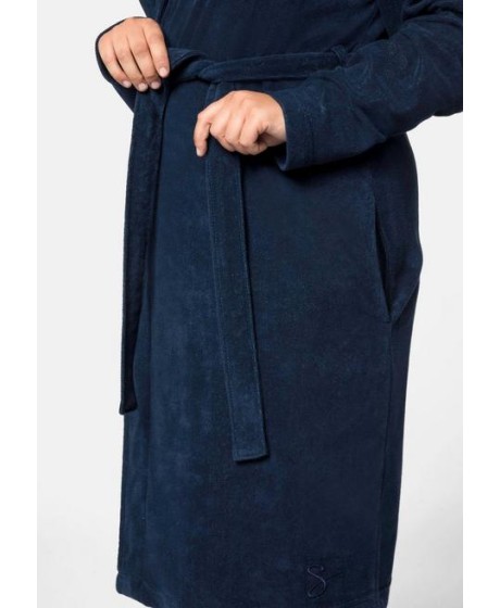 Kilpinis Sheego chalatas su gobtuvu