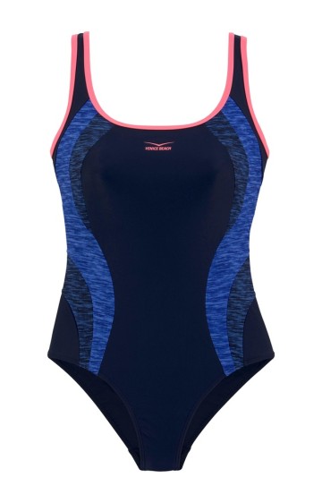 Vientisas VENICE BEACH maudymosi kostiumėlis su formavimo efektu