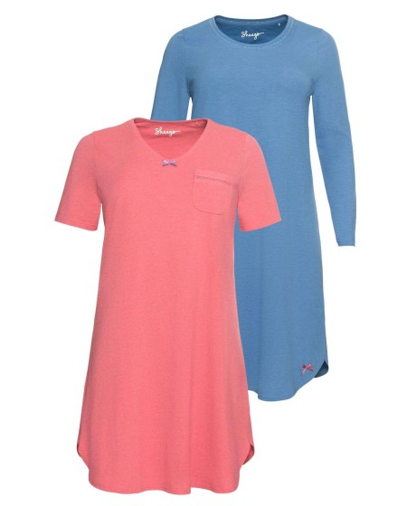 Sheego medvilnės naktinių komplektas