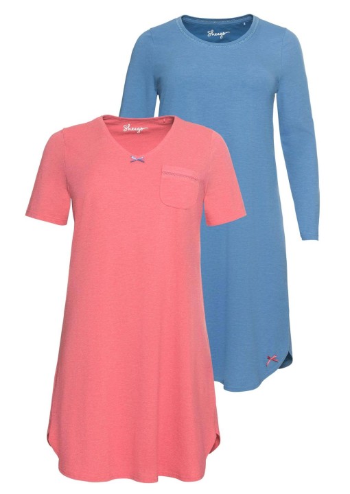 Sheego medvilnės naktinių komplektas