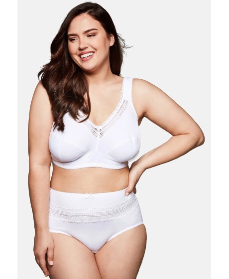 Sheego medvilnės liemenėlė be lankelių