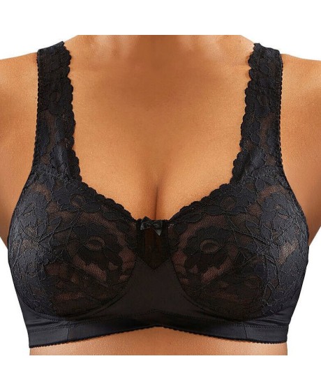 Dessous dessus nėrinių liemenėlė be lankelių