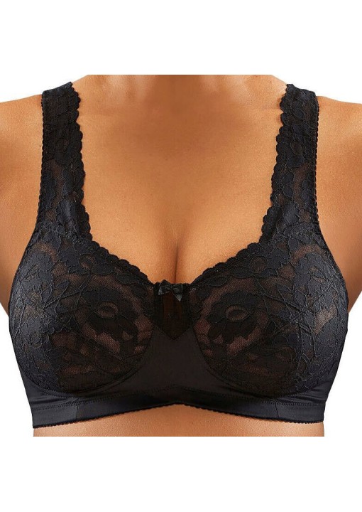 Dessous dessus nėrinių liemenėlė be lankelių