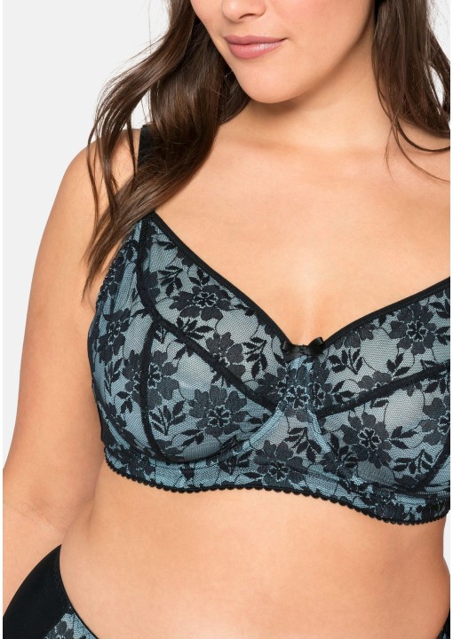 Sheego nėrinių liemenėlė su lankeliais