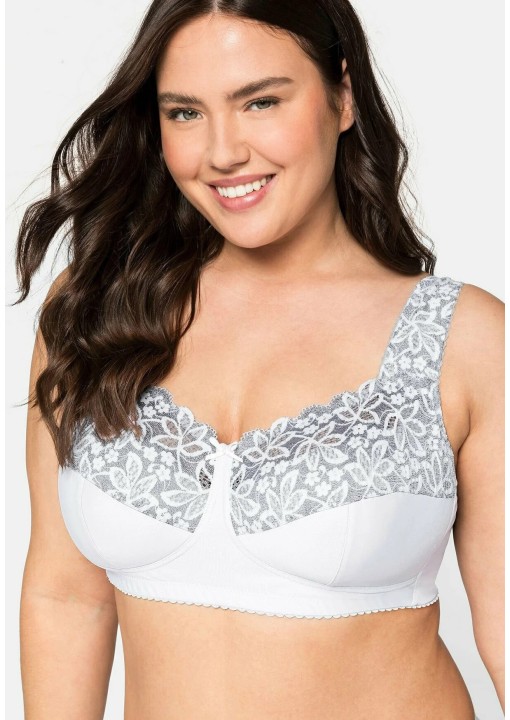 Sheego liemenėlė be lankelių plačiomis petnešomis