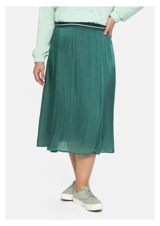 Sheego midi ilgio sijonas elastingu juosmeniu