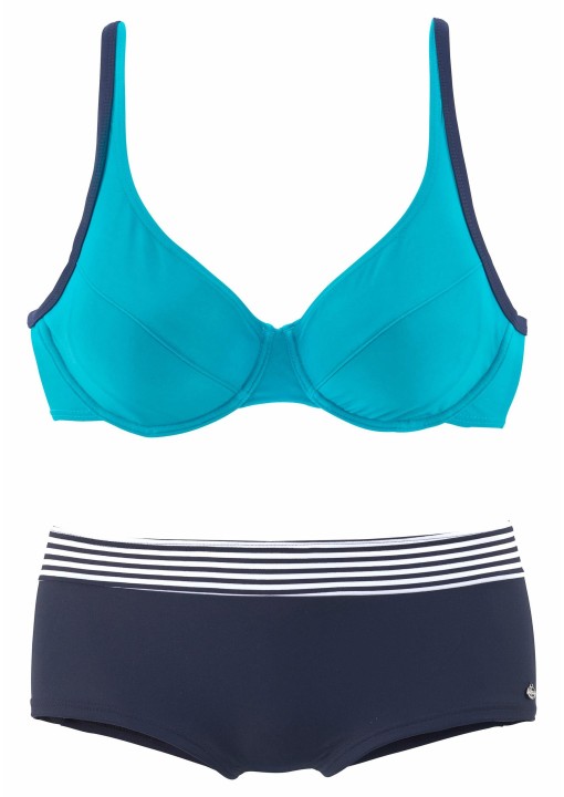 Dviejų dalių s.Oliver maudymosi kostiumėlis su šortukais