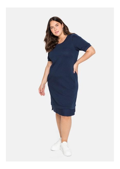 Sheego tvirto trikotažo suknelė