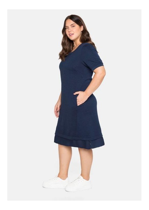 Sheego tvirto trikotažo suknelė