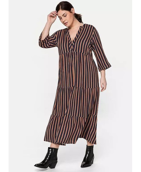 Dryžuota Sheego suknelė