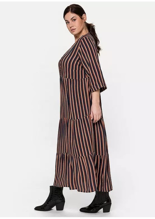 Dryžuota Sheego suknelė