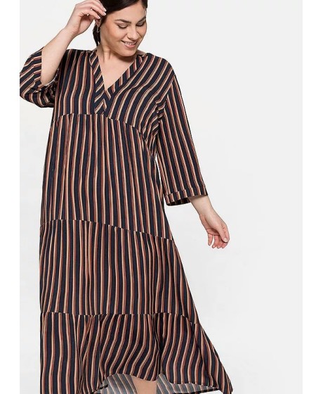 Dryžuota Sheego suknelė