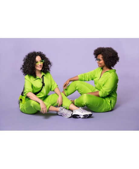 Ryškus Sheego by Miyabi Kawai viskozės kombinezonas