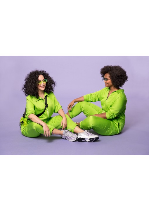 Ryškus Sheego by Miyabi Kawai viskozės kombinezonas