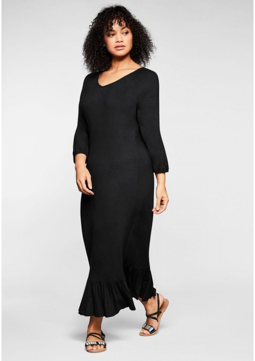 Tiesaus kirpimo Sheego trikotažo suknelė