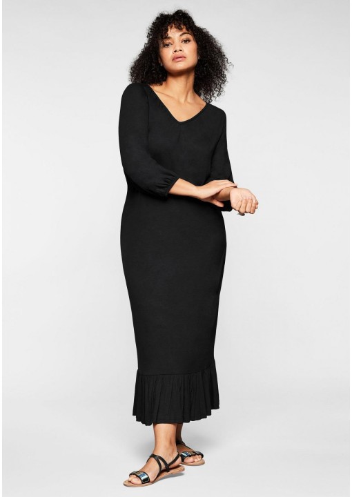 Tiesaus kirpimo Sheego trikotažo suknelė