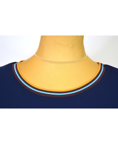 Sheego tunika su virutiniu šifono sluoksniu