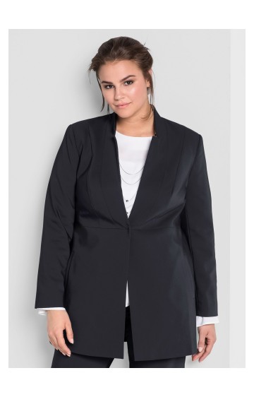 Sheego klasikinis klubų ilgio švarkas