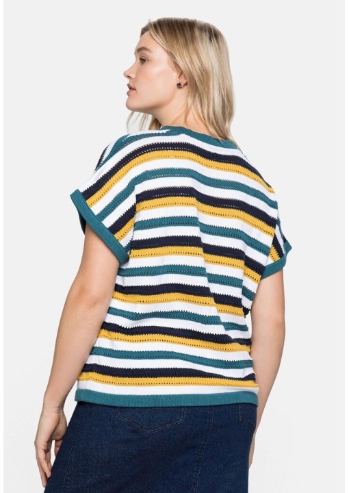 Berankovis Sheego medvilnės megztinis